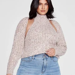 Fashion To Figure Ellie Marled Shrug And Tank Set -Pleasures SHOP x 6e0d0b16 f0bd 426f a8a8 d6af1feffa08