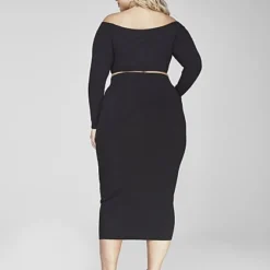 Fashion To Figure FTF Essentials - Rib Knit Tie Knot Skirt 15 Fashion To Figure FTF Essentials - Rib Knit Tie Knot Skirt -Pleasures SHOP x 6f1bba2b bf48 4e39 9f03 840909028692