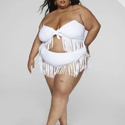 Fashion To Figure Serena Fringe Bikini Top -Pleasures SHOP x 6f6b9497 d116 492d a271 d6ee526a7aa3