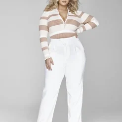 Fashion To Figure Valentina Crossover Waist Pants