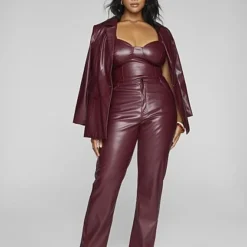 Fashion To Figure Davina Faux Leather Blazer 8 Fashion To Figure Davina Faux Leather Blazer -Pleasures SHOP x 70a83572 cb58 4e25 8ea1 322138205f4d