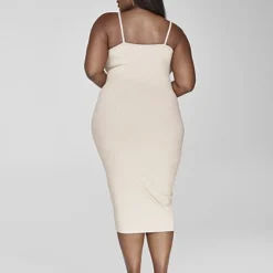 Fashion To Figure FTF Essentials - Midi Length Slip Dress -Pleasures SHOP x 71198a47 f825 437d 98b3 822f2fe0ad5c