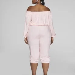 Fashion To Figure Jenny Off-Shoulder Jumpsuit