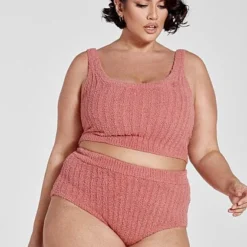 Fashion To Figure The Cuddle Ribbed Knit Tank