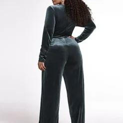 Fashion To Figure The Housewife Velvet Jumpsuit - FTF X SRV -Pleasures SHOP x 744ab52b 07c6 4af3 84e8 e5b502765730