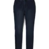 Fashion To Figure High Rise Curvy Fit Skinny Jeans In Dark Indigo - Short Inseam