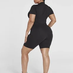 Fashion To Figure FTF Essentials - The Half Zip Romper -Pleasures SHOP x 75e8565e 7b1d 4693 9855 7128dbb15caf