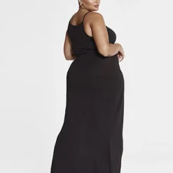 Fashion To Figure Zayna Knot Front Knit Dress