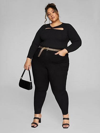 Fashion To Figure The Limitless Jegging In Black - Short Inseam 4 Fashion To Figure The Limitless Jegging In Black - Short Inseam - Image 4