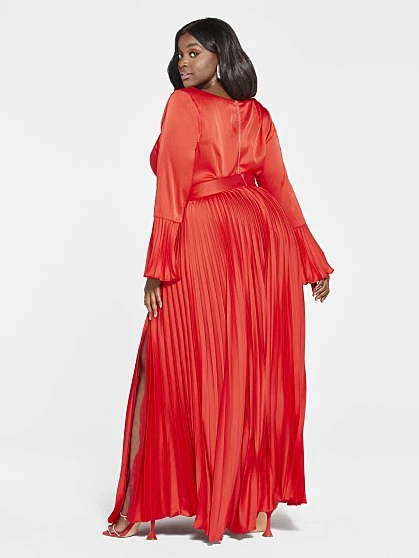 Fashion To Figure Noel Pleated Maxi Skirt - FTF LAB 007: Nzinga Imani 3 Fashion To Figure Noel Pleated Maxi Skirt - FTF LAB 007: Nzinga Imani - Image 3
