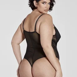 Fashion To Figure Evangeline Strappy Lace Bodysuit