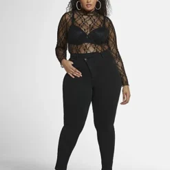 Fashion To Figure Mid-Rise Crossover Waistband Skinny Jeans 7 Fashion To Figure Mid-Rise Crossover Waistband Skinny Jeans -Pleasures SHOP x 7f40c4d7 8e03 43f8 a589 01dd8cd6ba9f