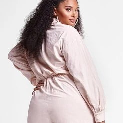 Fashion To Figure Raquel Tie Front Romper -Pleasures SHOP x 7fe8e5e9 f3c6 4d73 9e7c 481ef934d919