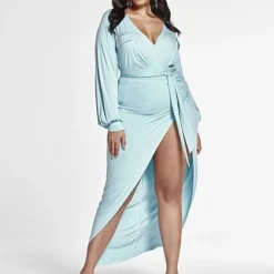 Fashion To Figure Trish Wrap Maxi Skirt