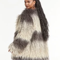 Fashion To Figure Leticia Faux Fur Coat