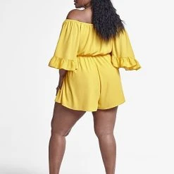 Fashion To Figure Shanice Off The Shoulder Romper