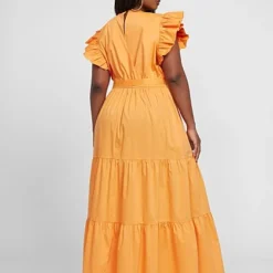 Fashion To Figure Akira Poplin Maxi Dress