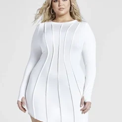 Fashion To Figure Zola Seam Detail Dress -Pleasures SHOP x 84d7c383 a78a 4d32 872b ae86162f2455