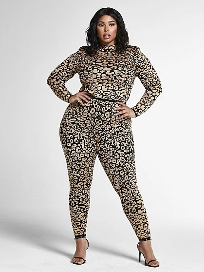 Fashion To Figure Alyssa Leopard Print Sweater 3 Fashion To Figure Alyssa Leopard Print Sweater - Image 3