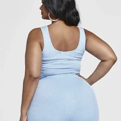 Fashion To Figure Melanie Ribbed Knit Tank Top