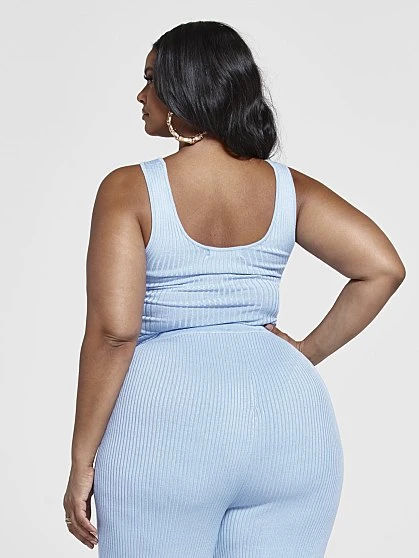 Fashion To Figure Melanie Ribbed Knit Tank Top 1 Fashion To Figure Melanie Ribbed Knit Tank Top