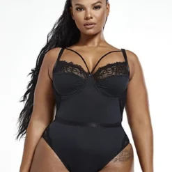 Fashion To Figure Johanna Lace Cup Bodysuit -Pleasures SHOP x 89659c26 b2ed 43a6 a345 96f7024f3241