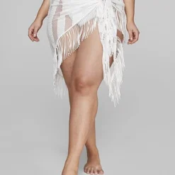 Fashion To Figure Dominique Fringe Sarong Cover-up 5 Fashion To Figure Dominique Fringe Sarong Cover-up -Pleasures SHOP x 8a26c888 dfd0 4578 b993 f4dc4095071e
