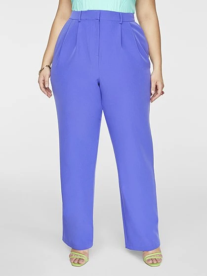 Fashion To Figure Catalina Pleated Suit Pants 3 Fashion To Figure Catalina Pleated Suit Pants - Image 3