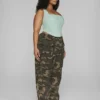 Fashion To Figure Theia Camo Relaxed Fit Pants - Leslie Sidora X FTF