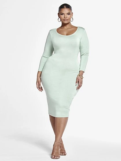 Fashion To Figure Signature - Everyday Midi Dress 5 Fashion To Figure Signature - Everyday Midi Dress - Image 5