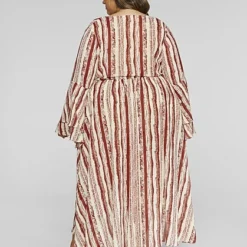 Fashion To Figure Vera Striped Maxi Cover-Up -Pleasures SHOP x 8cf532c7 45b4 4112 9f7f e09585957172