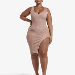 Fashion To Figure Genevieve Ribbed Knit Dress 9 Fashion To Figure Genevieve Ribbed Knit Dress -Pleasures SHOP x 8cf81c03 567c 4a68 9f29 089fa856206a