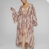 Fashion To Figure Vera Striped Maxi Cover-Up