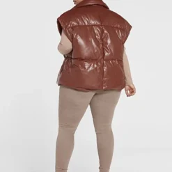 Fashion To Figure Morgan Puffer Style Vest -Pleasures SHOP x 8eea1d42 0f1a 4de5 b3b0 862ae6e51cf3