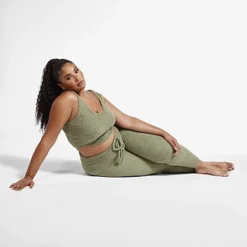 Fashion To Figure The Cuddle Joggers In Olive