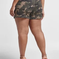 Fashion To Figure High Rise Camo Utility Shorts -Pleasures SHOP x 922bea8f 46f9 4d74 8f00 1203474b9d00
