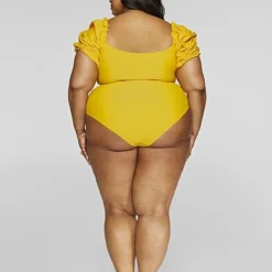 Fashion To Figure Roxy High Waisted Swim Brief -Pleasures SHOP x 93216a44 a81b 429b 92de 2d83fc58be6d