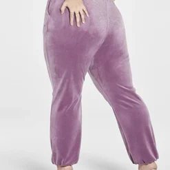 Fashion To Figure Ruby Velour Butterfly Rhinestone Jogger Pants -Pleasures SHOP x 9337205b 072f 4b0f 8ea5 76e98c61a04b