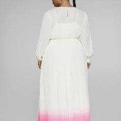 Fashion To Figure Alexandra Maxi Dress With Dip Dye Hem - Gabi Fresh X FTF