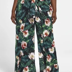 Fashion To Figure Juana Tie Front Wide Leg Pants - SRV X FTF -Pleasures SHOP x 947160d3 d673 42c7 8c96 9fc3aec2692e