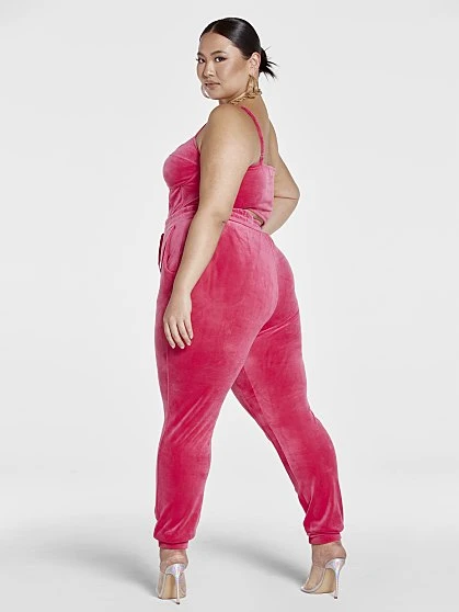 Fashion To Figure Rowan Velour Jogger Pants 2 Fashion To Figure Rowan Velour Jogger Pants - Image 2