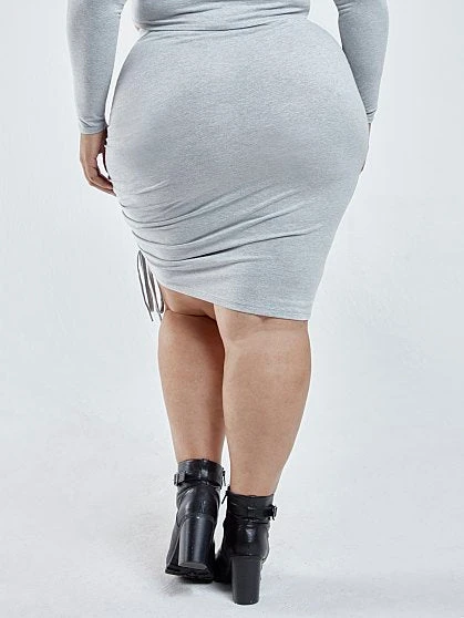 Fashion To Figure Shannon Drawstring Skirt 4 Fashion To Figure Shannon Drawstring Skirt - Image 4