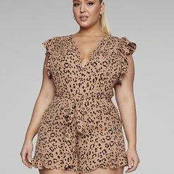 Fashion To Figure Janelle Leopard Print Romper 7 Fashion To Figure Janelle Leopard Print Romper -Pleasures SHOP x 96a916a9 4947 4fd2 9b13 b5a16f3e71ca