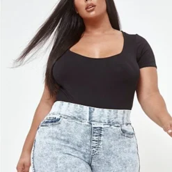 Fashion To Figure Acid High-Rise Jeggings - Short Inseam