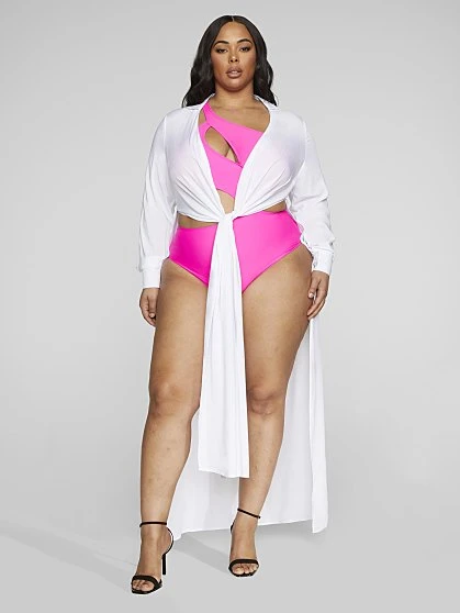 Fashion To Figure Nanette Maxi Length Cover-Up 4 Fashion To Figure Nanette Maxi Length Cover-Up - Image 4