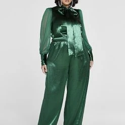 Fashion To Figure You Could Neva Tie Neck Jumpsuit - Patrick Starrr X FTF -Pleasures SHOP x 98cbe677 11dd 4437 bfd9 d6180998a0c9
