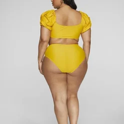 Fashion To Figure Roxy High Waisted Swim Brief