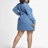 Fashion To Figure Alana Chambray Denim Dress
