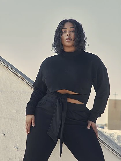 Fashion To Figure Toni Tapered Leg Joggers 2 Fashion To Figure Toni Tapered Leg Joggers - Image 2