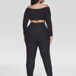 Fashion To Figure Cameron Tie Front Pants